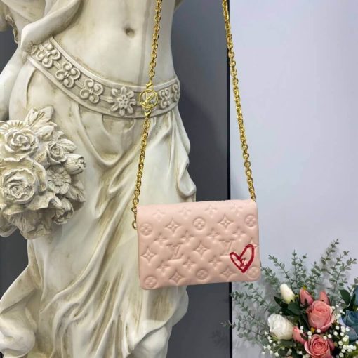 Louis Vuitton Limited Edition Pochette Coussin M80834 Dragee Pink - Image 3