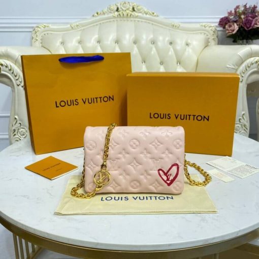 Louis Vuitton Limited Edition Pochette Coussin M80834 Dragee Pink - Image 5