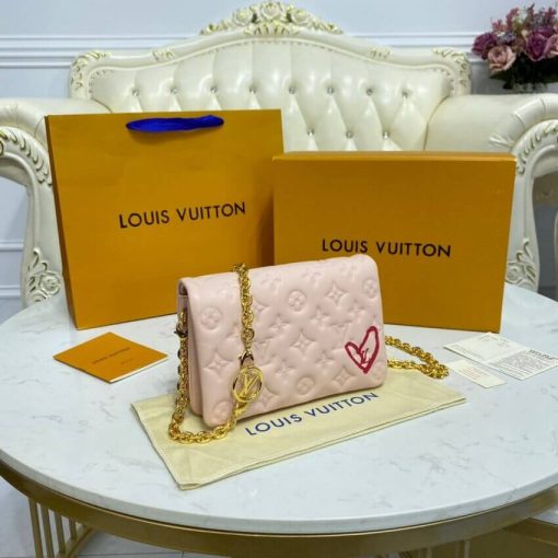 Louis Vuitton Limited Edition Pochette Coussin M80834 Dragee Pink - Image 6