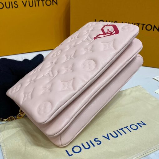 Louis Vuitton Limited Edition Pochette Coussin M80834 Dragee Pink - Image 8