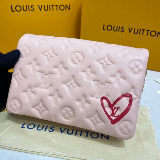 Louis Vuitton Limited Edition Pochette Coussin M80834 Dragee Pink - Image 9