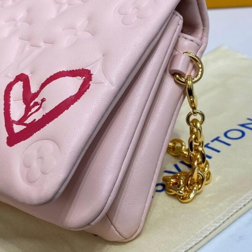 Louis Vuitton Limited Edition Pochette Coussin M80834 Dragee Pink - Image 10