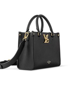 Louis Vuitton Lock & Go Bag M22311 M23637 Black