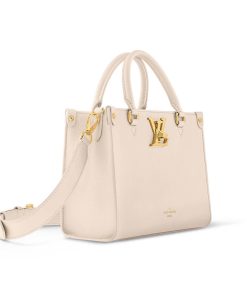 Louis Vuitton Lock & Go Bag M22311 M23637 White