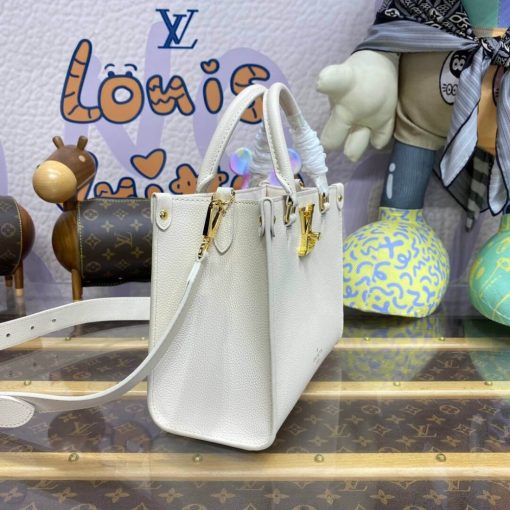 Louis Vuitton Lock & Go Bag M22311 M23637 White - Image 4