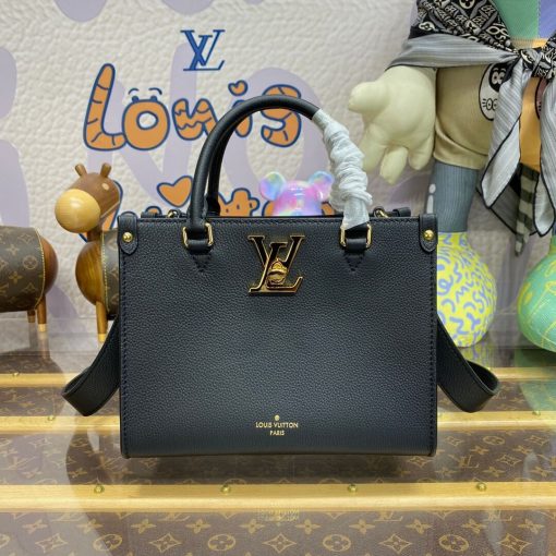 Louis Vuitton Lock & Go Bag M22311 M23637 Black - Image 4