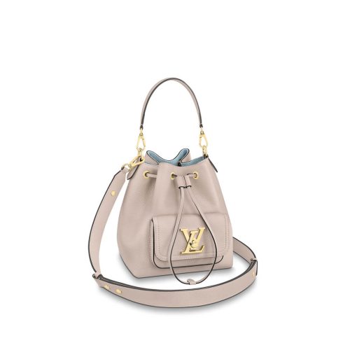 Louis Vuitton Lockme Bucket M57687 M57688 M57689 Grey
