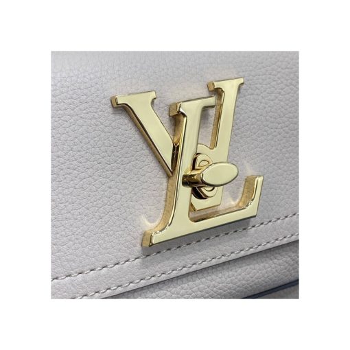 Louis Vuitton Lockme Bucket M57687 M57688 M57689 Grey - Image 9