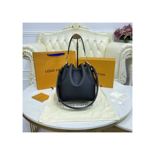 Louis Vuitton Lockme Bucket M57687 M57688 M57689 Black - Image 6