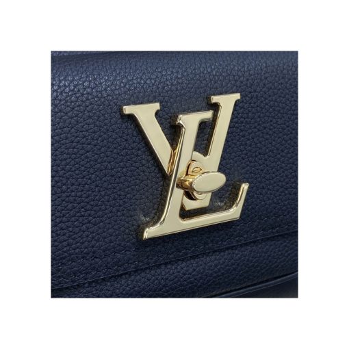Louis Vuitton Lockme Bucket M57687 M57688 M57689 Black - Image 9