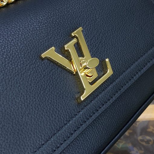 Louis Vuitton LockMe Chain Bag East West M22303 M22304 Black - Image 6