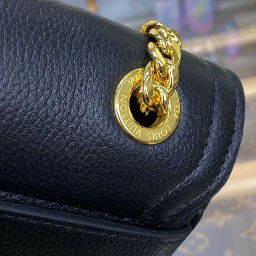 Louis Vuitton LockMe Chain Bag East West M22303 M22304 Black - Image 7
