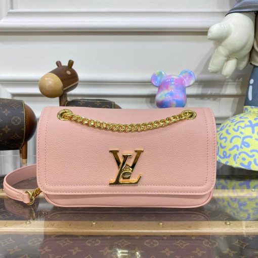 Louis Vuitton LockMe Chain Bag East West M22303 M22304 Black - Image 12
