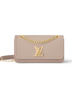 Louis Vuitton LockMe Chain Bag East West M22303 M22304 Grey