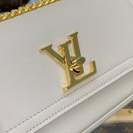 Louis Vuitton LockMe Chain Bag East West M22303 M22304 Grey - Image 6