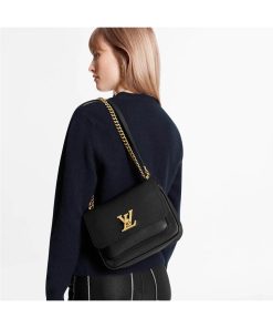 Louis Vuitton Lockme Chain PM M57073 Black