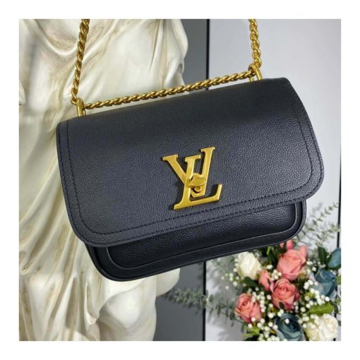 Louis Vuitton Lockme Chain PM M57073 Black - Image 3