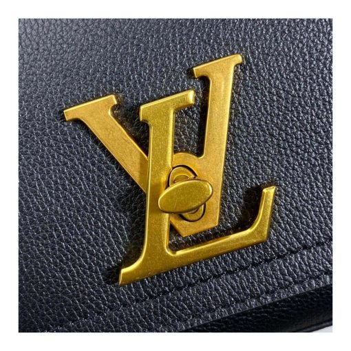 Louis Vuitton Lockme Chain PM M57073 Black - Image 14