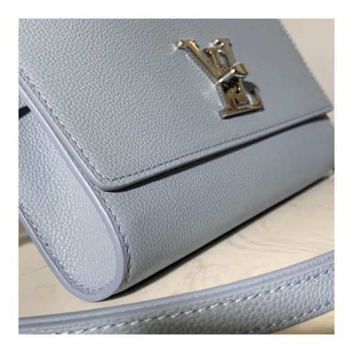 Louis Vuitton Lockme Clutch M56087 M56088 M56136 Light Blue - Image 6