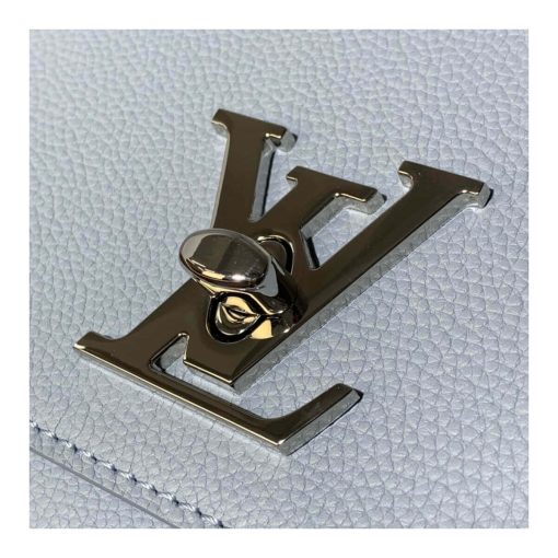 Louis Vuitton Lockme Clutch M56087 M56088 M56136 Light Blue - Image 7