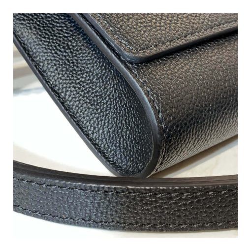 Louis Vuitton Lockme Clutch M56087 M56088 M56136 Black - Image 7
