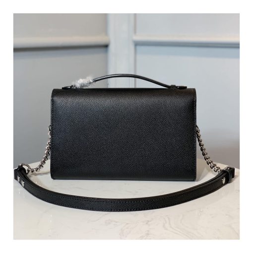 Louis Vuitton Lockme Clutch M56087 M56088 M56136 Black - Image 8