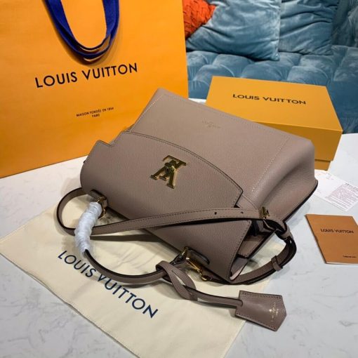 Louis Vuitton Lockme Ever BB M53937 Grey - Image 5