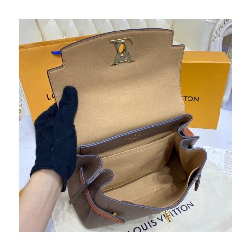 Louis Vuitton Lockme Ever BB M56645 Smokey/Quartz/Caramel - Image 14