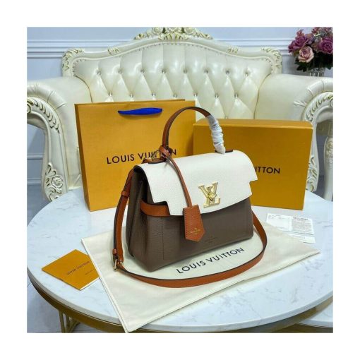 Louis Vuitton Lockme Ever BB M56645 Smokey/Quartz/Caramel - Image 5