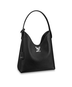 Louis Vuitton Lockme Hobo M52776 M44330 Black