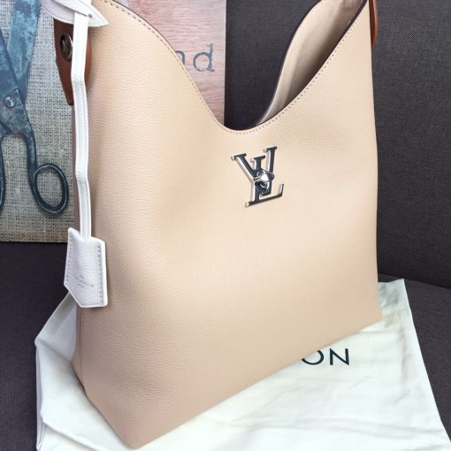 Louis Vuitton Lockme Hobo M52776 M44330 Beige - Image 5