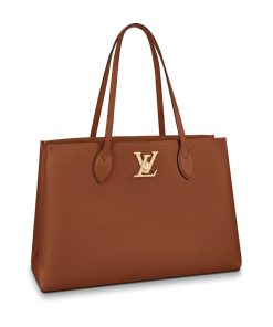 Louis Vuitton Lockme Shopper Bag M58927 Chataigne Brown