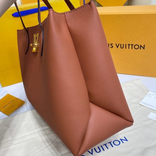 Louis Vuitton Lockme Shopper Bag M58927 Chataigne Brown - Image 9