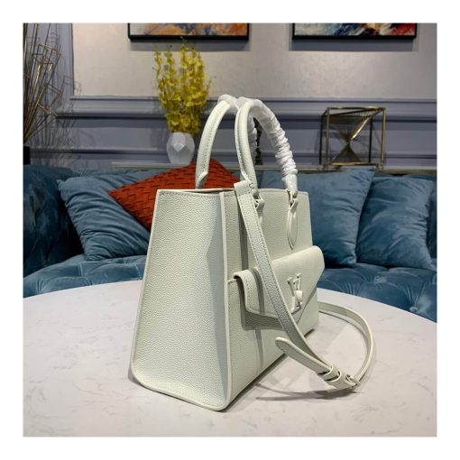 Louis Vuitton Lockme Tote PM Bag M55845 M55817 M55818 White - Image 2
