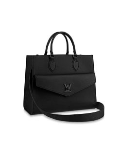 Louis Vuitton Lockme Tote PM Bag M55845 M55817 M55818 Black
