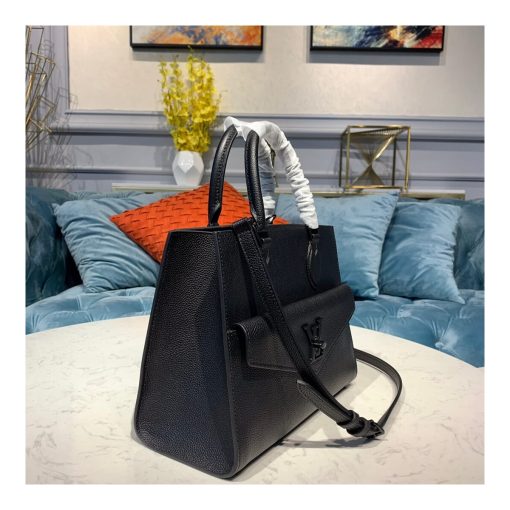 Louis Vuitton Lockme Tote PM Bag M55845 M55817 M55818 Black - Image 3