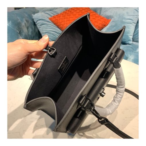 Louis Vuitton Lockme Tote PM Bag M55845 M55817 M55818 Black - Image 10