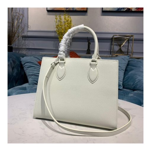 Louis Vuitton Lockme Tote PM Bag M55845 M55817 M55818 White - Image 3