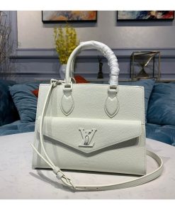 Louis Vuitton Lockme Tote PM Bag M55845 M55817 M55818 White