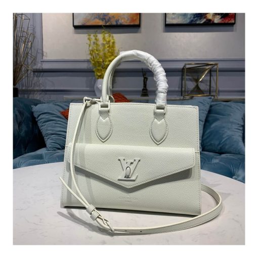 Louis Vuitton Lockme Tote PM Bag M55845 M55817 M55818 White