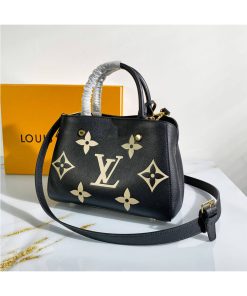 Louis Vuitton LV Crafty Montaigne BB M41053 Black