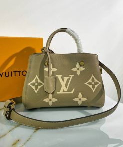 Louis Vuitton LV Crafty Montaigne MM M41048 Grey