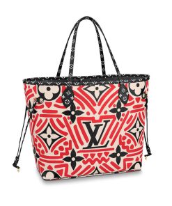 Louis Vuitton LV Crafty Neverfull MM M56583 M56584 Red