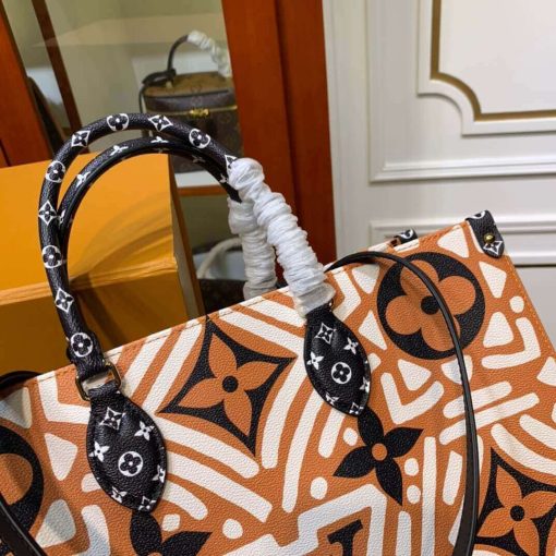 Louis Vuitton LV Crafty Onthego GM M45358 M45359 Caramel - Image 7
