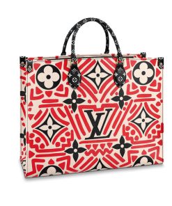 Louis Vuitton LV Crafty Onthego GM M45358 M45359 Red