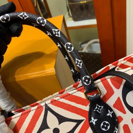 Louis Vuitton LV Crafty Onthego GM M45358 M45359 Red - Image 7