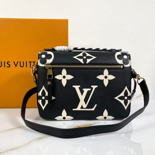 Louis Vuitton LV Crafty Pochette Metis M45384 M45385 Black - Image 5