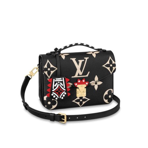 Louis Vuitton LV Crafty Pochette Metis M45384 M45385 Black