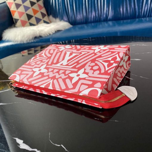 Louis Vuitton LV Crafty Pochette Toilette M45477 Red - Image 2