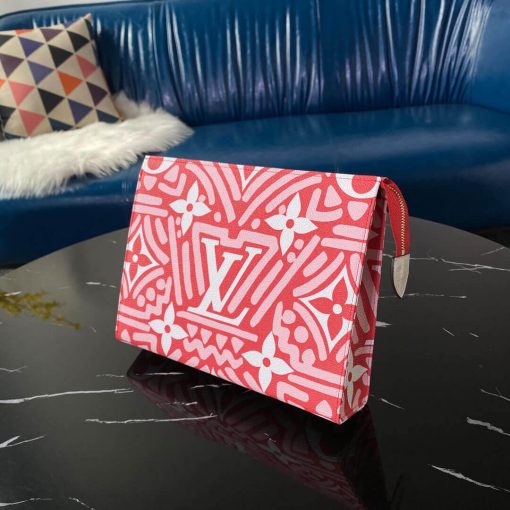 Louis Vuitton LV Crafty Pochette Toilette M45477 Red - Image 3